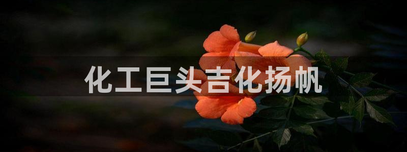 球盟会app最新地址在哪找：化工巨头吉化扬帆