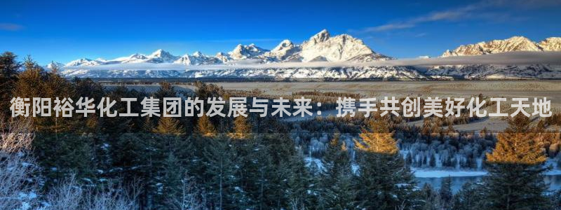 球盟会电子好下吗：衡阳裕华化工集团的发展与未来：携手共创美好