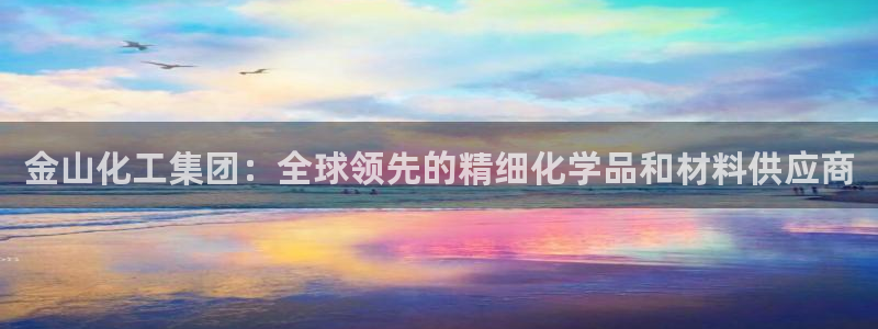 球盟会官方入口：金山化工集团：全球领先的精细化学品和材料供应