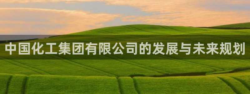 球盟会电子好下吗：中国化工集团有限公司的发展与未来规划