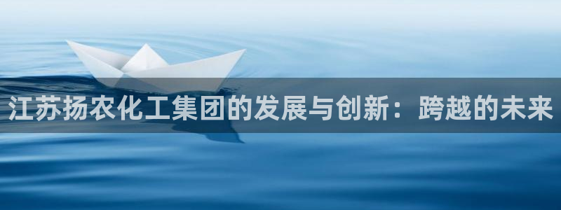 球盟会qmh电子网页版登录：江苏扬农化工集团的发展与创新：跨