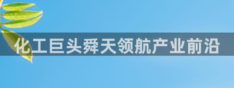 球盟会有没有黑单的人：化工巨头舜天领航产业前沿